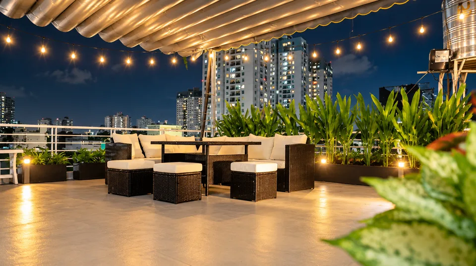A house with river view: your private rooftop terrace in Ho Chi Minh City – ASCON LIVING
