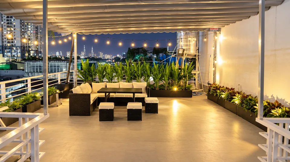 A house with river view: your private rooftop terrace in Ho Chi Minh City – ASCON LIVING